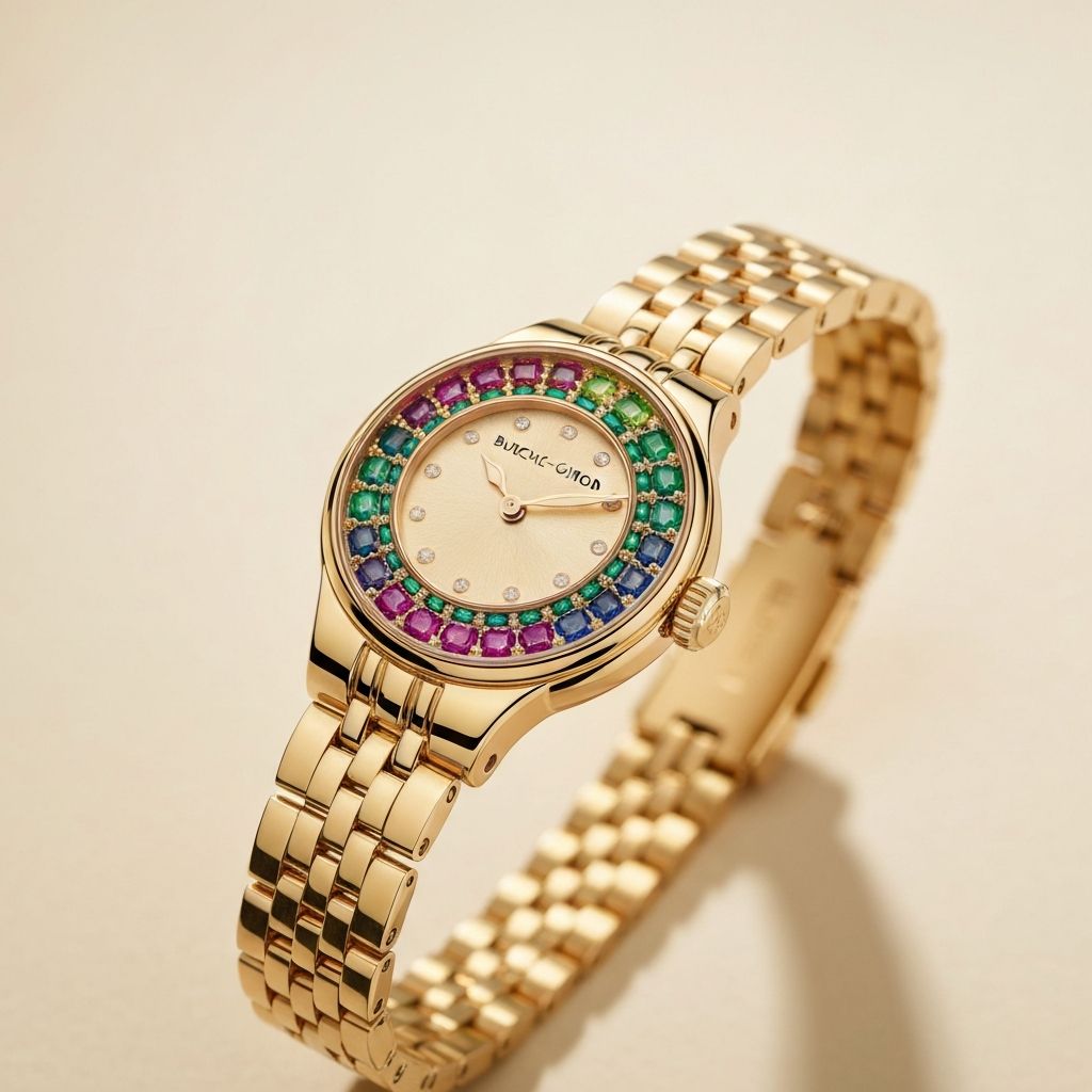 Bueche-Girod Multi-Gem Bracelet - Model BG-MG-1973