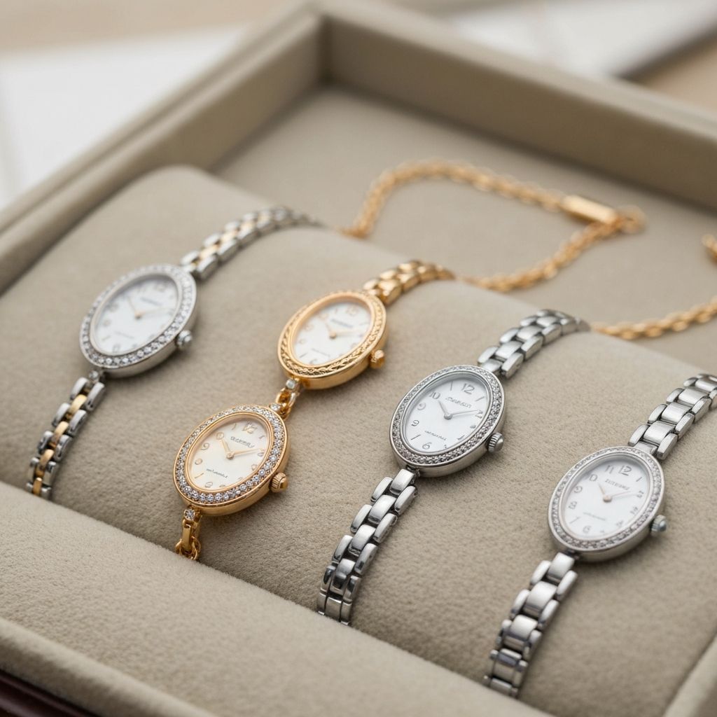 Bueche-Girod Oval Ladies Watch - Model BG-OL-1970